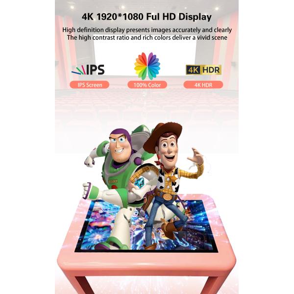 32" Colorful Children Touch Screen Table Kiosk for Children's Playground