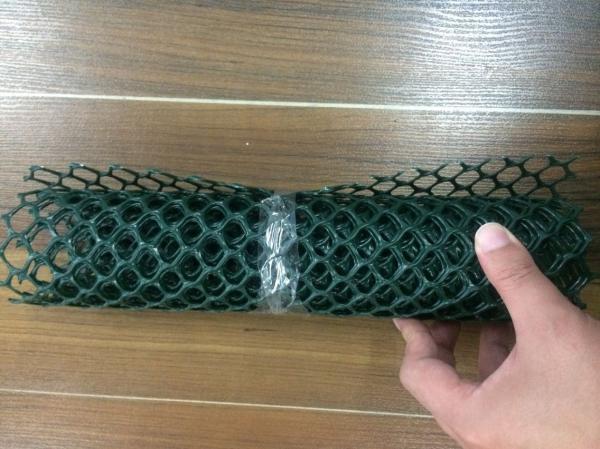 Brown Plastic Privacy Fence Netting with ANTI UV , Courtyard Gaden