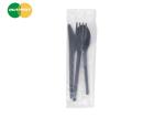 Cornstarch PLA Eating Utensils Set Disposable Heat Resistance