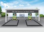 Self Service Car Wash Machine With Coin / Card Operating Rod Rotates Freely