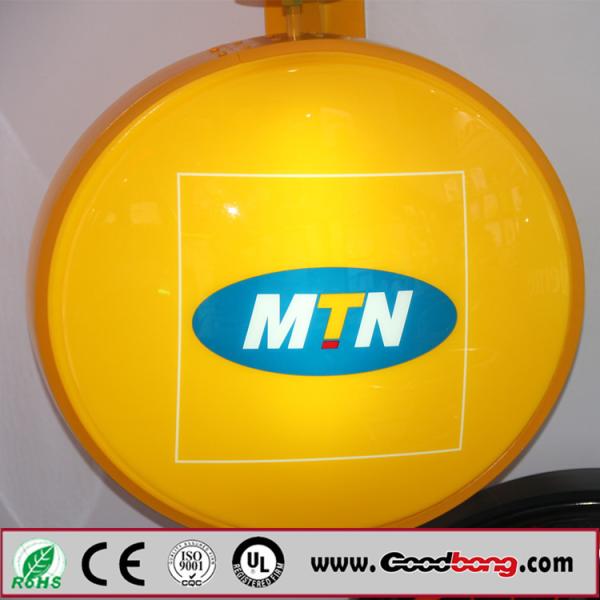 Outdoor Strong Acrylic Square Custom Anti-wind Ultra-thin 3D Advertising LED