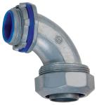 Non Metallic Flexible Conduit Fittings 4 Inch 90 Degree Flex Connector Dust