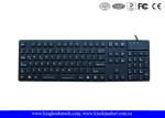 Medical Grade IP68 105 Keys rubber keyboard , Industrial Use sealed keyboard