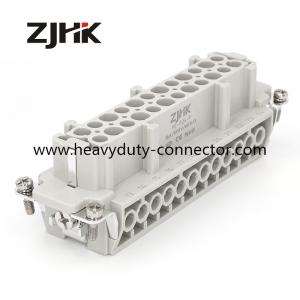 Wholesale 24 Pin Heavy Duty Multi Pin Connectors Female Insert Hot Runner Connector from china suppliers