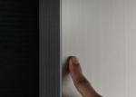 Black and white 304 stainless steel rainfall shower head wall mounted shower