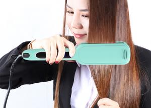 China LCD Display Infrared Hair Straightener , 35W Hot Tools Professional Flat Iron on sale