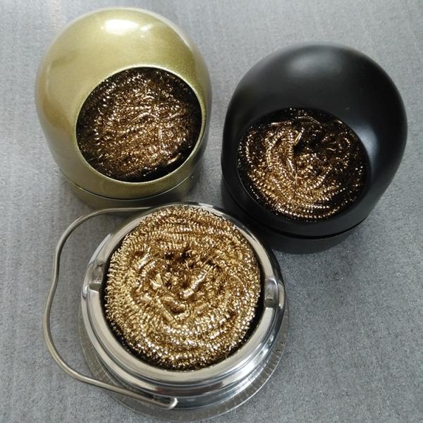 Efficient Wire Cleaning Ball Electric Soldering Tip Cleaner Welding Tip Cleaning