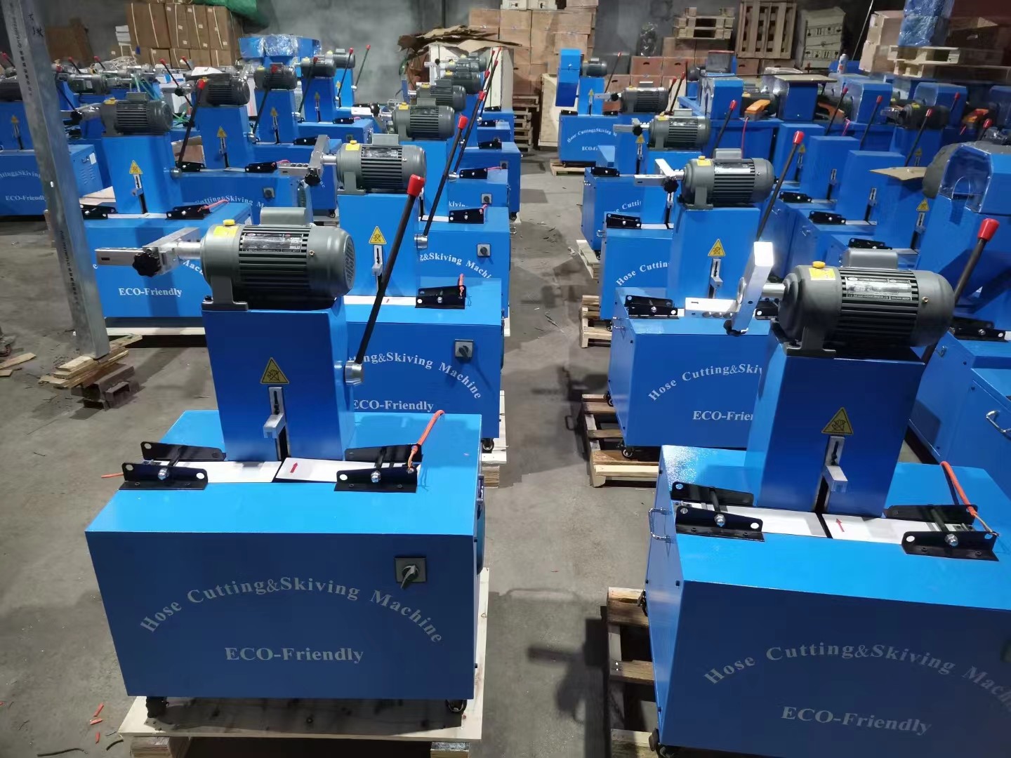 2 inch 75kg Electric Hose Cutting And Skiving Machine Ideal for Industrial Applications