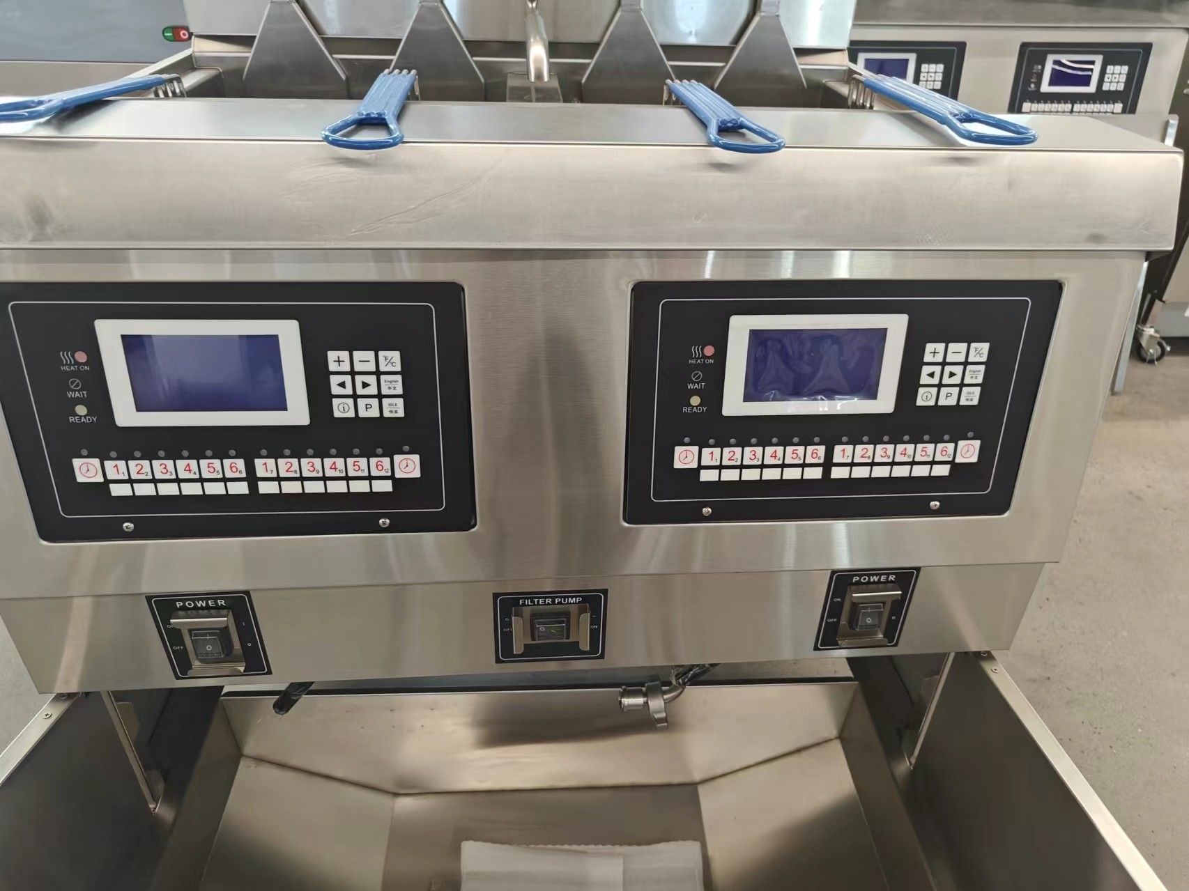 Electric Chips With Memory Function Open Style With Oil Filtration Deep Fryer