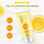 Orange / Kiwi Natural Face Cleanser , Organic Face Wash With Exotic Fruit