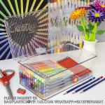 Plastic Bathroom Vanity Organizer Bin With Lid For Medication, Accessories,