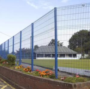 Wholesale Home Outdoor Decorative Welded Wire Mesh Metal Curved Panel 3D Garden Fence from china suppliers