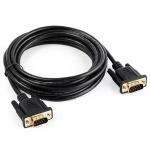 D-SUB RS232 DB9 Male To Male Extension Serial Cable
