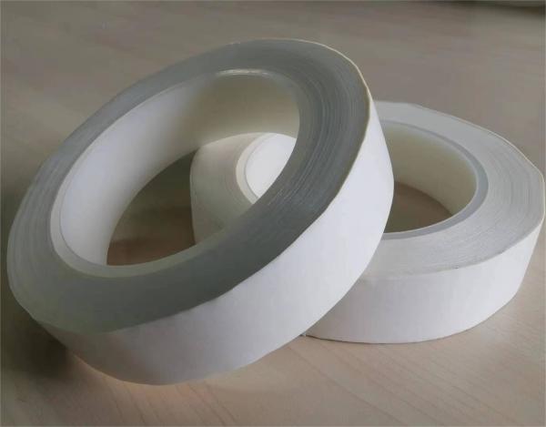 7.5N/cm Adhesive Strength White Aramid Paper Insulation Tape 0.10mm For