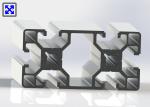 European Standard Anodized T Slot Aluminum Extrusion 40 * 80 For Industrial