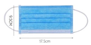 Wholesale 3 Ply Earloop Disposable Protective Mask For School Public Transportation from china suppliers