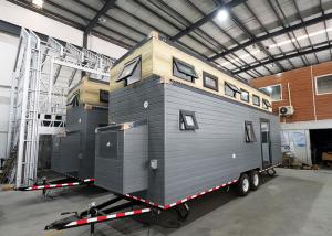Wholesale Modern PrefabTiny House On Wheels With Light Steel Structure Integrated Wall Panels from china suppliers