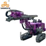 Crawler Hydraulic DTH Drilling Rig Rotary Borehole Depth 50m