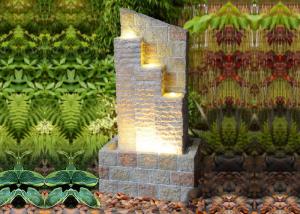 Wholesale Three Steps Sandstone Brick Garden Fountain from china suppliers