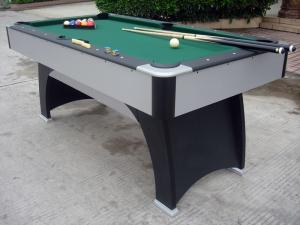Wholesale Solid MDF Modern 6 Foot Pool Table , Indoor Family Professional Billiards Table from china suppliers