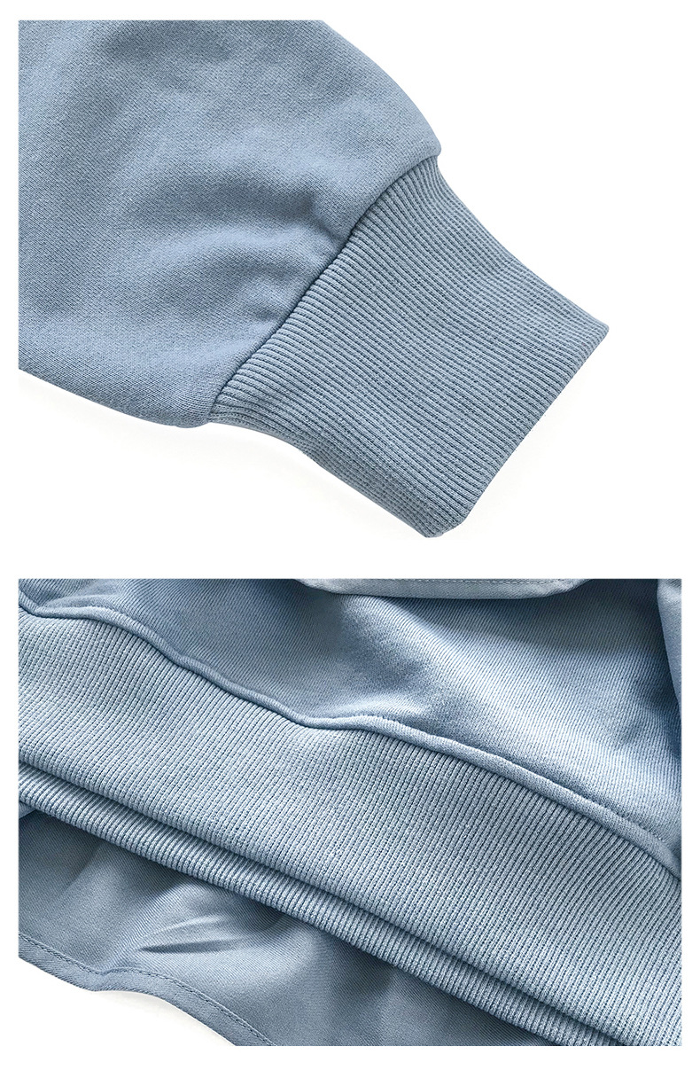 2021 new early autumn sweet lovely design long-sleeved Crop light weight women oversized hoodies sweatershirt