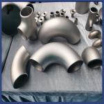 Gr1 Gr2 Gr7 Gr12 Titanium Alloy Elbow 45 Degree 90 Degree 180 Degree Titanium