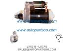 LRS708 LRS899 - LUCAS Starter Motor 12V 0.8KW 9T MOTORES DE ARRANQUE