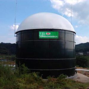 Wholesale Intelligent Enamel Assembled Tank Biogas Container For Biogas Digester from china suppliers