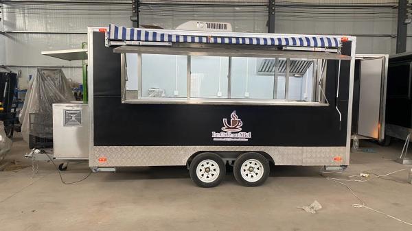 AffordableCustom Fast Food Carts Cheap Mobile Food Truck Hot Dog Stand Ice Cream