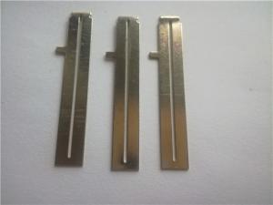 Wholesale Simple Progressive Blanking Compound Die , Nickel Plating Stamped Steel Parts from china suppliers