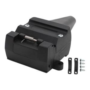 Wholesale 12-Pin Flat Male Trailer Plug And Female Socket Set 12P Pins 12V Voltage Side Light Adaptor from china suppliers