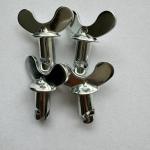 Universal Dzus Butterfly Head Buttons Handle Silver Steel 5/16"x.500" for Sprint