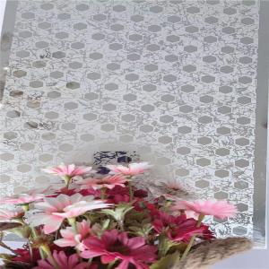 Wholesale Super Mirror Silver Etched 304 Stainless Metal Sheet 0.95MM Thk from china suppliers