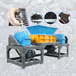 Wholesale 110V 240V 220V 380V Truck Tire Shredder High Efficiency Tire Chipper Machine from china suppliers