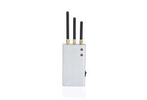 Wholesale 3G Mobile Phone Signal Jammer 2500mAh Triple Bands Portable Handheld from china suppliers