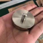 Rare Earth Neodymium Magnet with External Thread Pot Magnet Permanent Coating