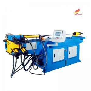 China Steel pipe and tube bending machines exhaust pipe bender hydraulic cnc pipe bending machine on sale