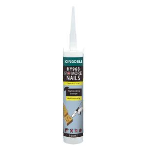 Wholesale 280ml White Construction Adhesive Glue Sealant Waterproof MS Polymer Material from china suppliers