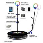 360 Degree Slow Motion Video Booth 369 Camera Rotating Selfie Platform 360 Photo