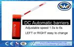 DC Vehicle Barrier Gate Road Barriers Adjustable Speed1.5-6s