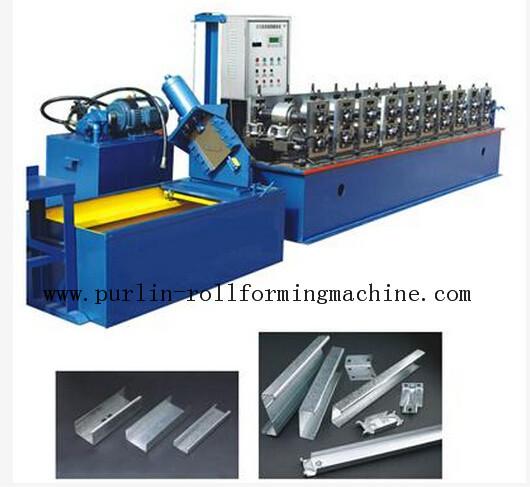 Quality 20 Forming Stations In Automatic C - Z Changeable Purlin Roll Former 10Mpa - 12Mpa for sale