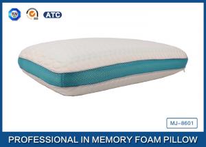 Anti Bacterial Comfort Revolution Cool Gel Memory Foam Pillow For Summer , Queen Size