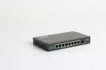 CCC Approval Unmanaged Full Rate 1000Mbps POE Switch 9 Ports