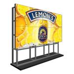 4k Indoor Video Wall 46 55 Inch 2x2 3x3 3x3 4x4 LCD Video Wall Splicing Screen