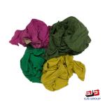 Grade A 30-60cm Pure Cotton Industrial cleaning mixed coloured rags cut cotton