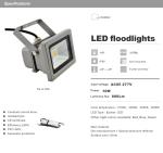 10W LED Floodlights IP65 Waterproof Epistar LED flood lighting Red/Blue/Green