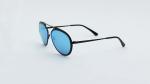 Pilot Sunglasses Mens Womens Polarised Sunglasses with Mirrored Lens UV 400