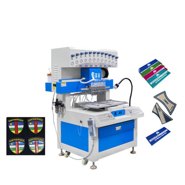 12 Colors Silicone Label Machine for 2D 3D Cartoon Figure Long Lasting