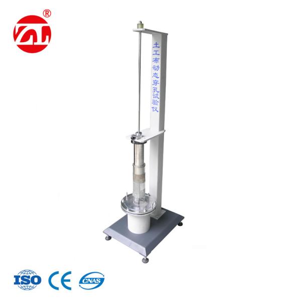 55kg Textile Testing Machine / 45° Angle of Stainless Steel Cone Geotextile