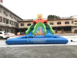 Wholesale Minions Inflatable Water Park , Open Pool Water Park Games For Adults from china suppliers